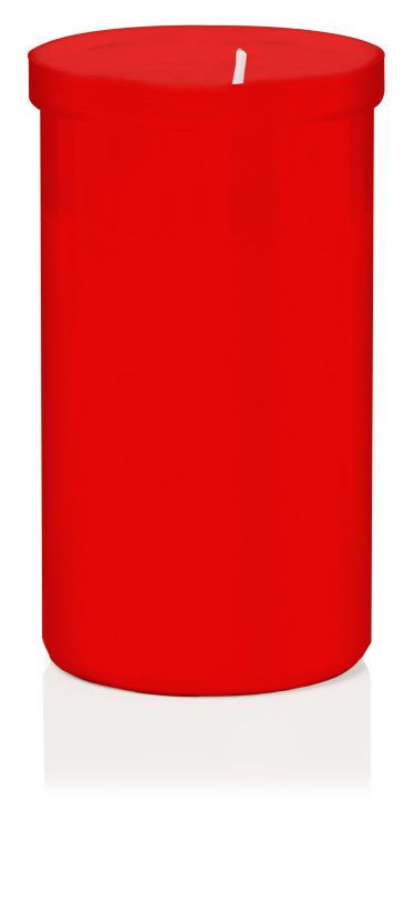 Grablicht Brenndauer ca. 50 Std. | Rot | 59 mm | 100 mm